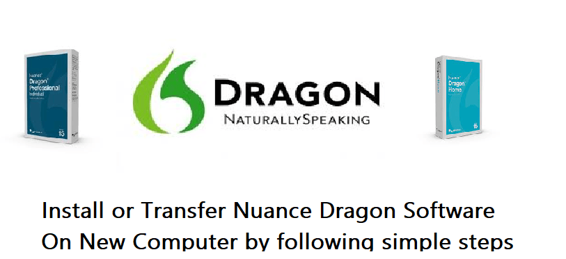 install nuance dragon software