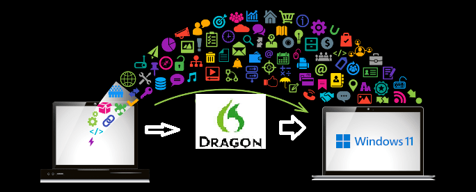 transfer nuance dragon Software